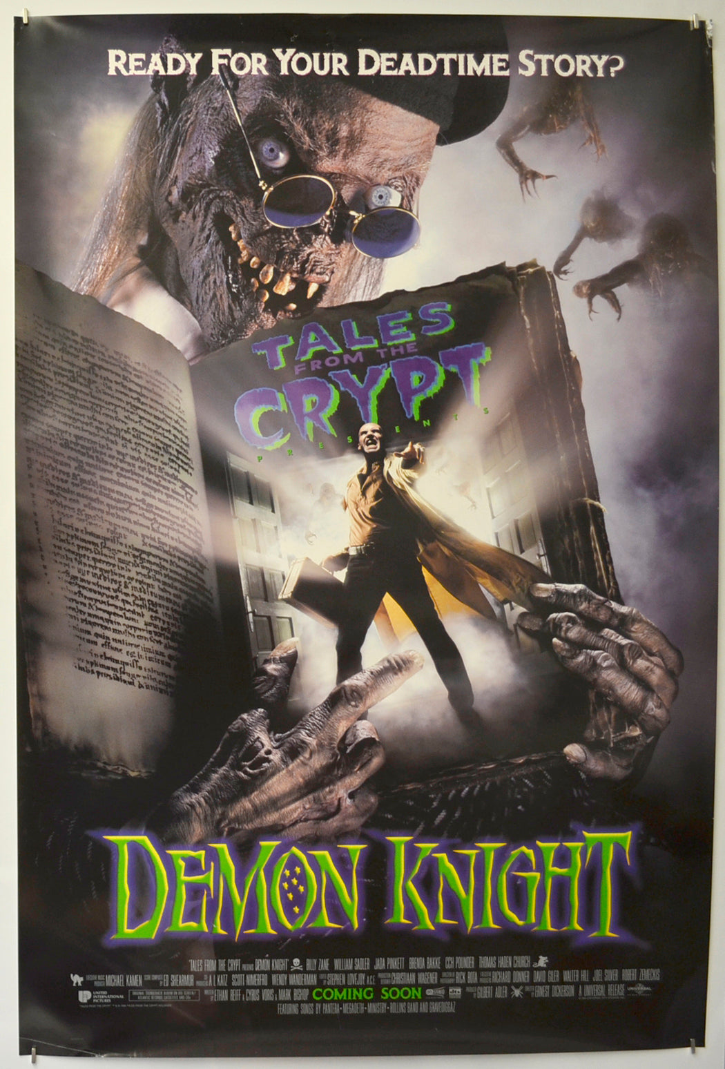 Tales From The Crypt - Demon Knight  Original One Sheet Poster - Film Poster - Movie Poster