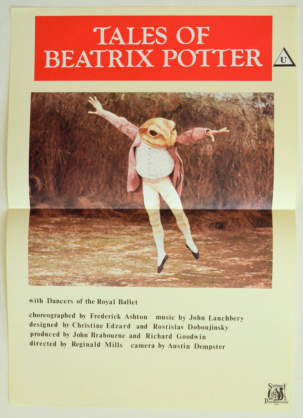 Tales Of Beatrix Potter Original UK Mini Poster - Film Poster - Movie Poster 