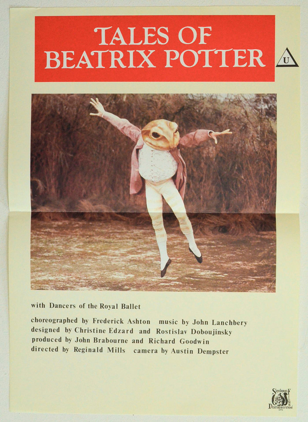 Tales Of Beatrix Potter Original UK Mini Poster - Film Poster - Movie Poster 