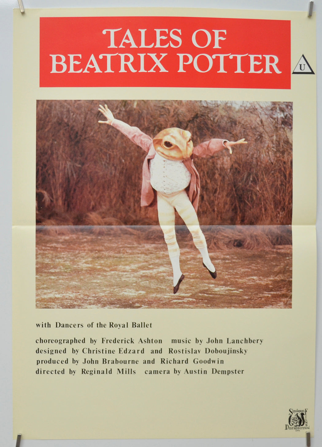 Tales Of Beatrix Potter (Jeremy Fisher Character Version) Original Mini Poster - Film Poster - Movie Poster