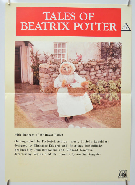 Tales Of Beatrix Potter (Mrs. Tiggy-Winkle Character Version) Original Mini Poster - Film Poster - Movie Poster