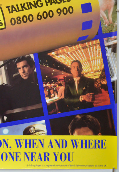 TALKING PAGES 1995 ADVERTISING POSTER (Bottom Right) Cinema Double Crown Movie Poster 