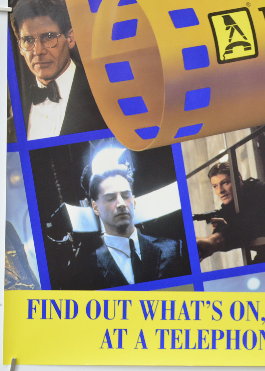 TALKING PAGES 1995 ADVERTISING POSTER (Bottom Left) Cinema Double Crown Movie Poster 