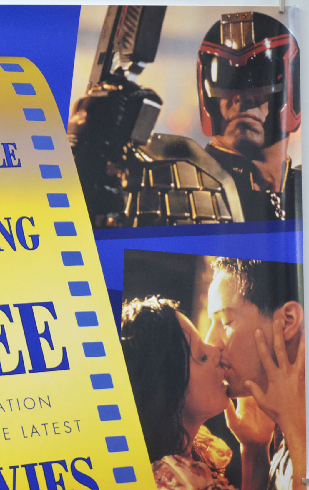 TALKING PAGES 1995 ADVERTISING POSTER (Top Right) Cinema Double Crown Movie Poster 