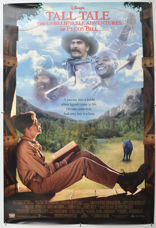 Tall Tale (a.k.a. Tall Tale - The Unbelievable Adventures of Pecos Bill) Original One Sheet Poster - Film Poster - Movie Poster