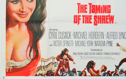 THE TAMING OF THE SHREW (Bottom Left) Cinema Quad Movie Poster 