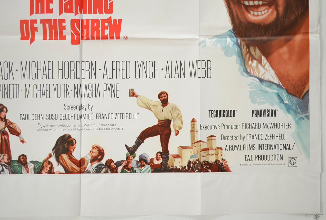 THE TAMING OF THE SHREW (Bottom Right) Cinema Quad Movie Poster 