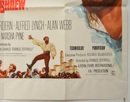 THE TAMING OF THE SHREW (Bottom Right) Cinema Quad Movie Poster 