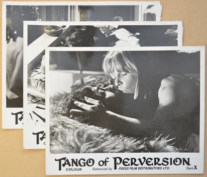 Tango Of Perversion 3 Original Black and White Front Of House Stills / 8x10 Lobby Cards