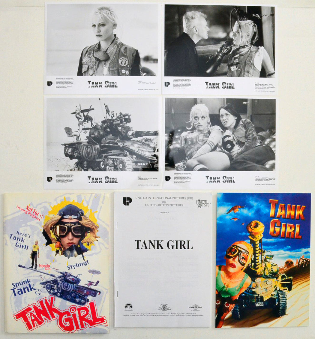 Tank Girl Original Cinema Exhibitors Press Kit  