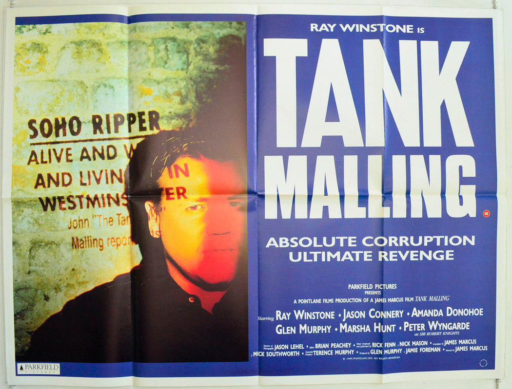 Tank Malling Original British Quad Poster - Film Poster - Movie Poster 