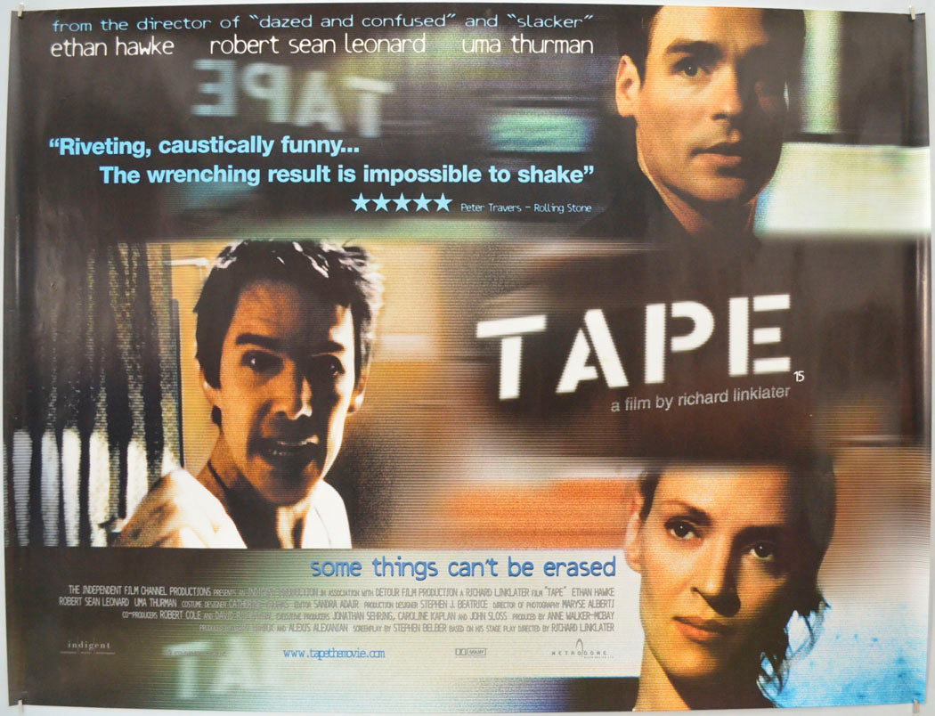 Tape  Original Quad Poster - Film Poster - Movie Poster