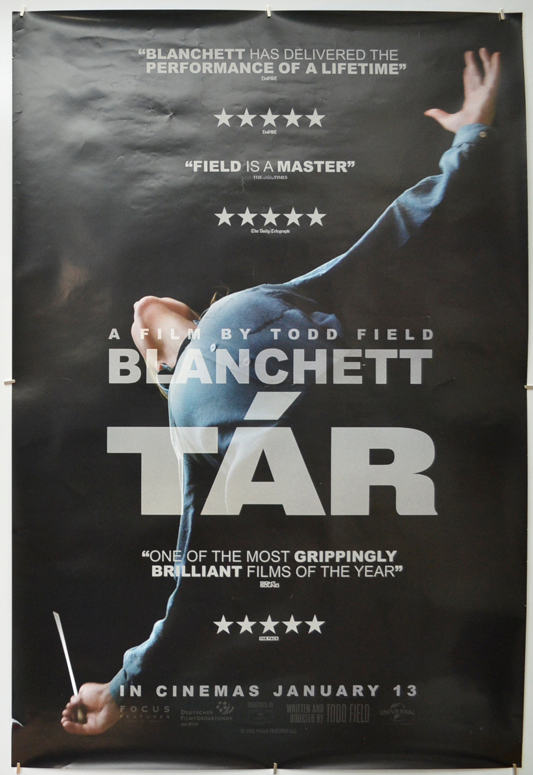 Tar Original One Sheet Poster - Film Poster - Movie Poster  