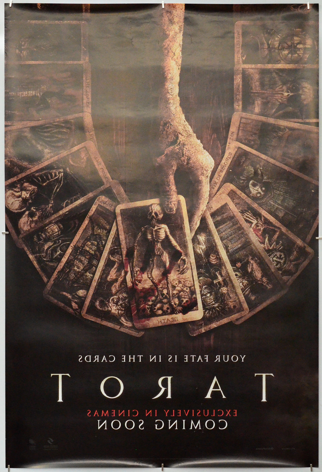 Tarot (Back) Cinema One Sheet Movie Poster 