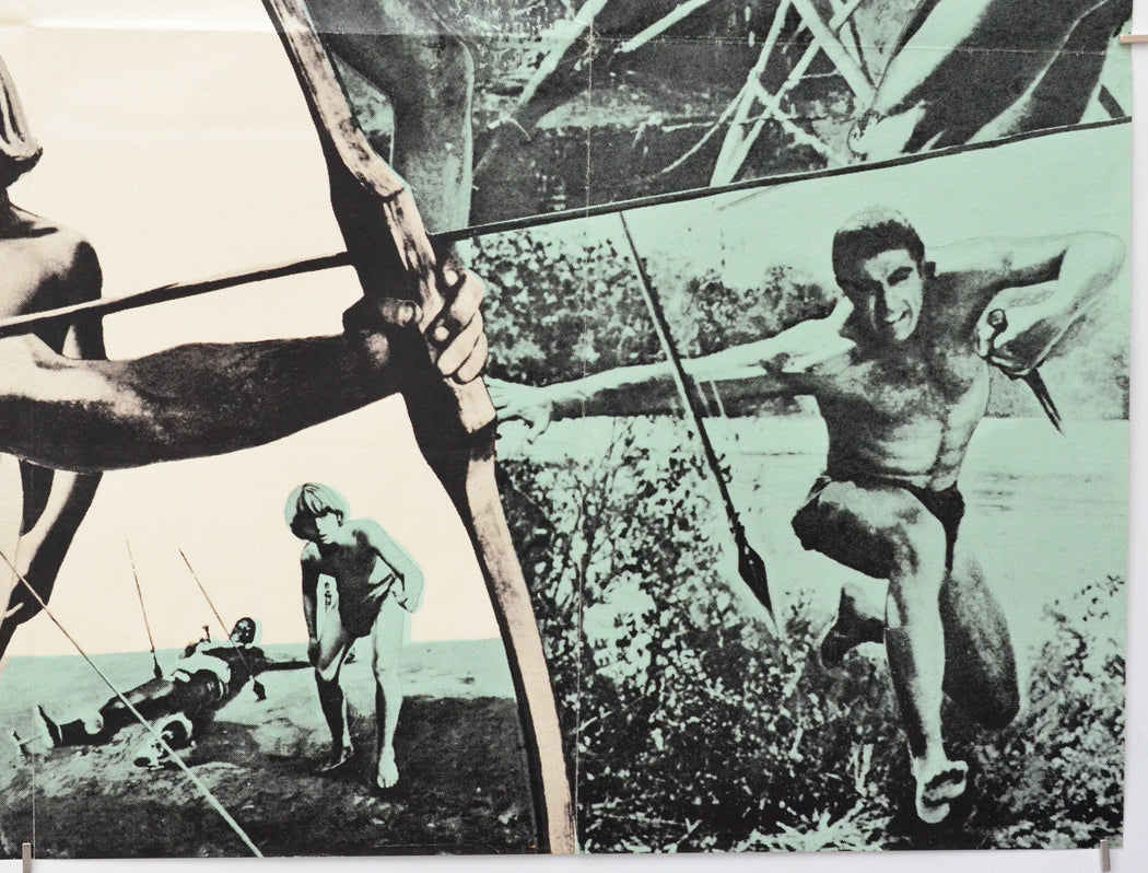 Tarzan And The Jungle Boy (Bottom Right) Cinema Quad Movie Poster 