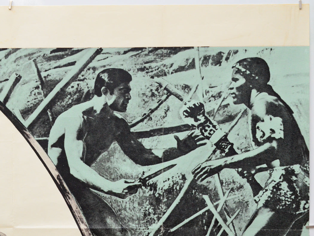 Tarzan And The Jungle Boy (Top Right) Cinema Quad Movie Poster 