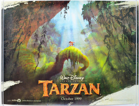 Tarzan  (Teaser / Advance Version)   Original British Quad Poster - Film Poster - Movie Poster 