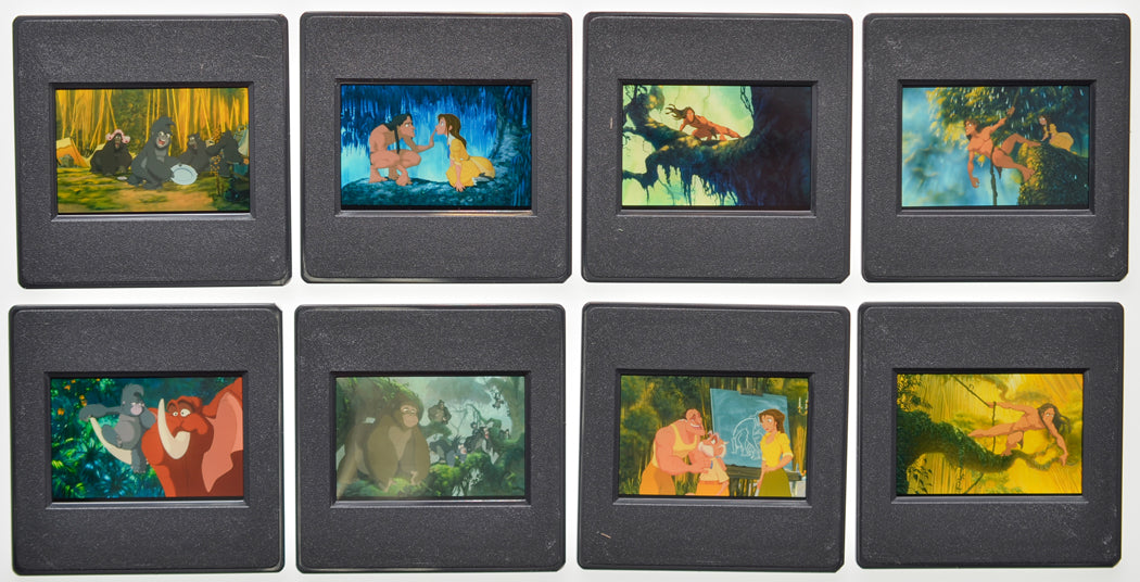 Tarzan (Back of Slides) Original 35mm Slides - Cinema Press Slides