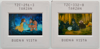 Tarzan (Slides 3 and 4) Original 35mm Slides - Cinema Press Slides