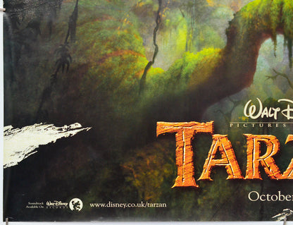 Tarzan (Bottom Left) Cinema Quad Movie Poster 