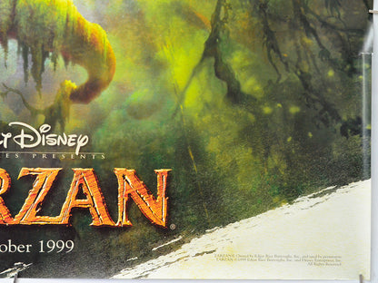 Tarzan (Bottom Right) Cinema Quad Movie Poster 