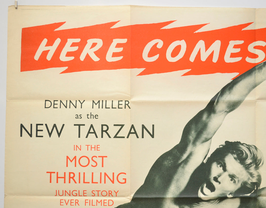 TARZAN THE APE MAN (Top Left) Cinema Quad Movie Poster 