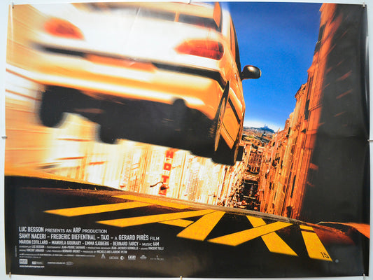 Taxi Original Quad Poster - Film Poster - Movie Poster