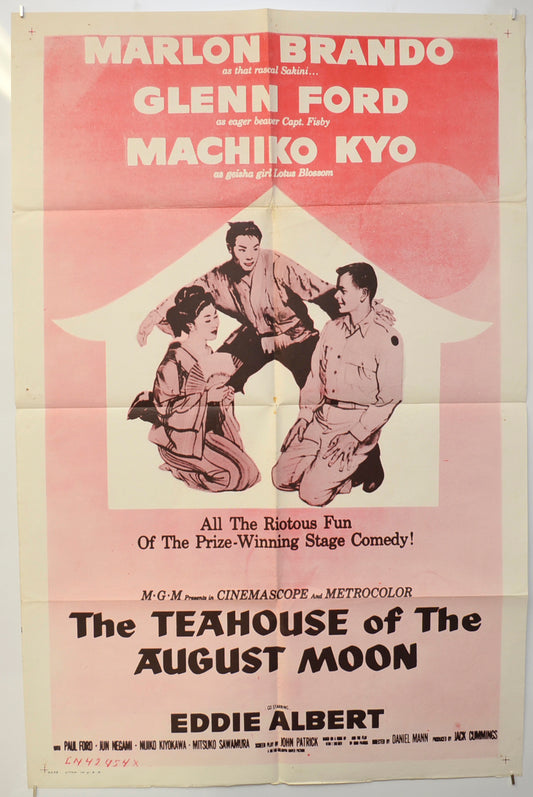 The Teahouse Of The August Moon (Military Release Poster) Original One Sheet Poster - Film Poster - Movie Poster