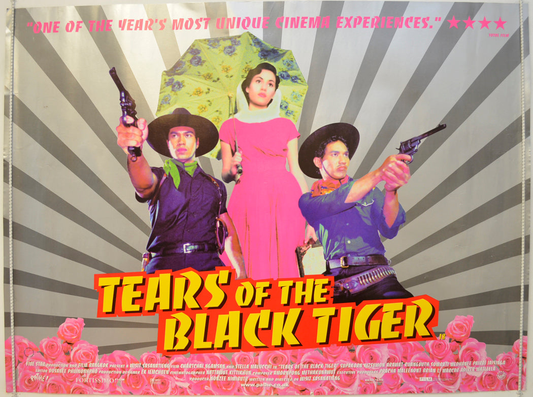 Tears Of The Black Tiger  (a.k.a. Fah talai jone)  Original Quad Poster - Film Poster - Movie Poster 