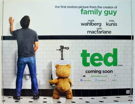 Ted Original British Quad Poster - Film Poster - Movie Poster 