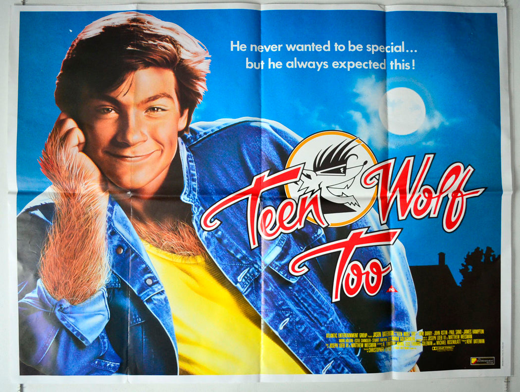 Teen Wolf Too Original British Quad Poster - Movie Poster