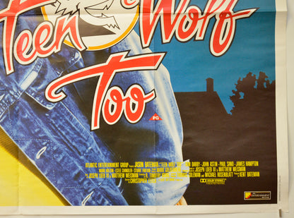 TEEN WOLF TOO (Bottom Right) Cinema Quad Movie Poster 