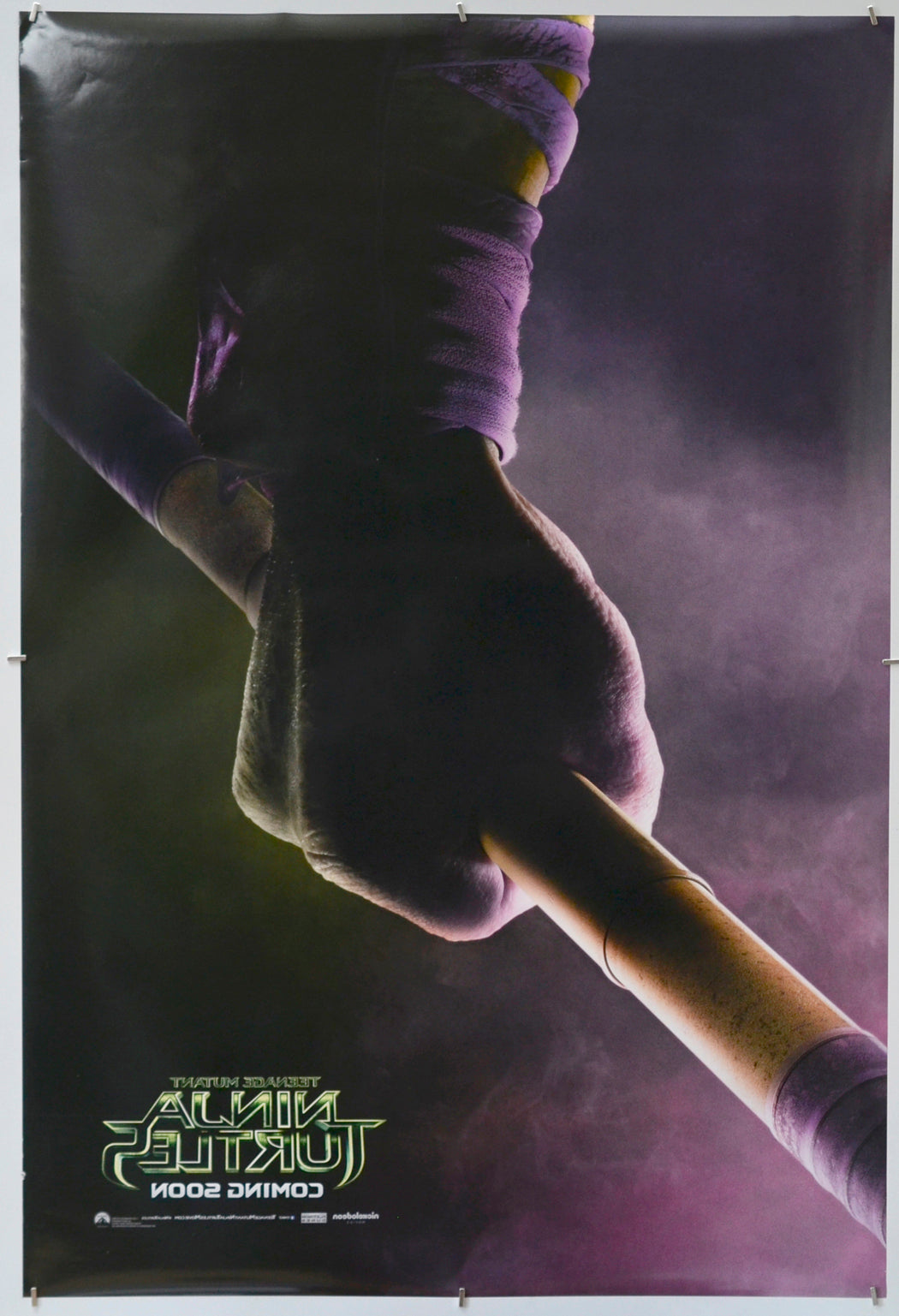 Teenage Mutant Ninja Turtles (Back) Cinema One Sheet Movie Poster 