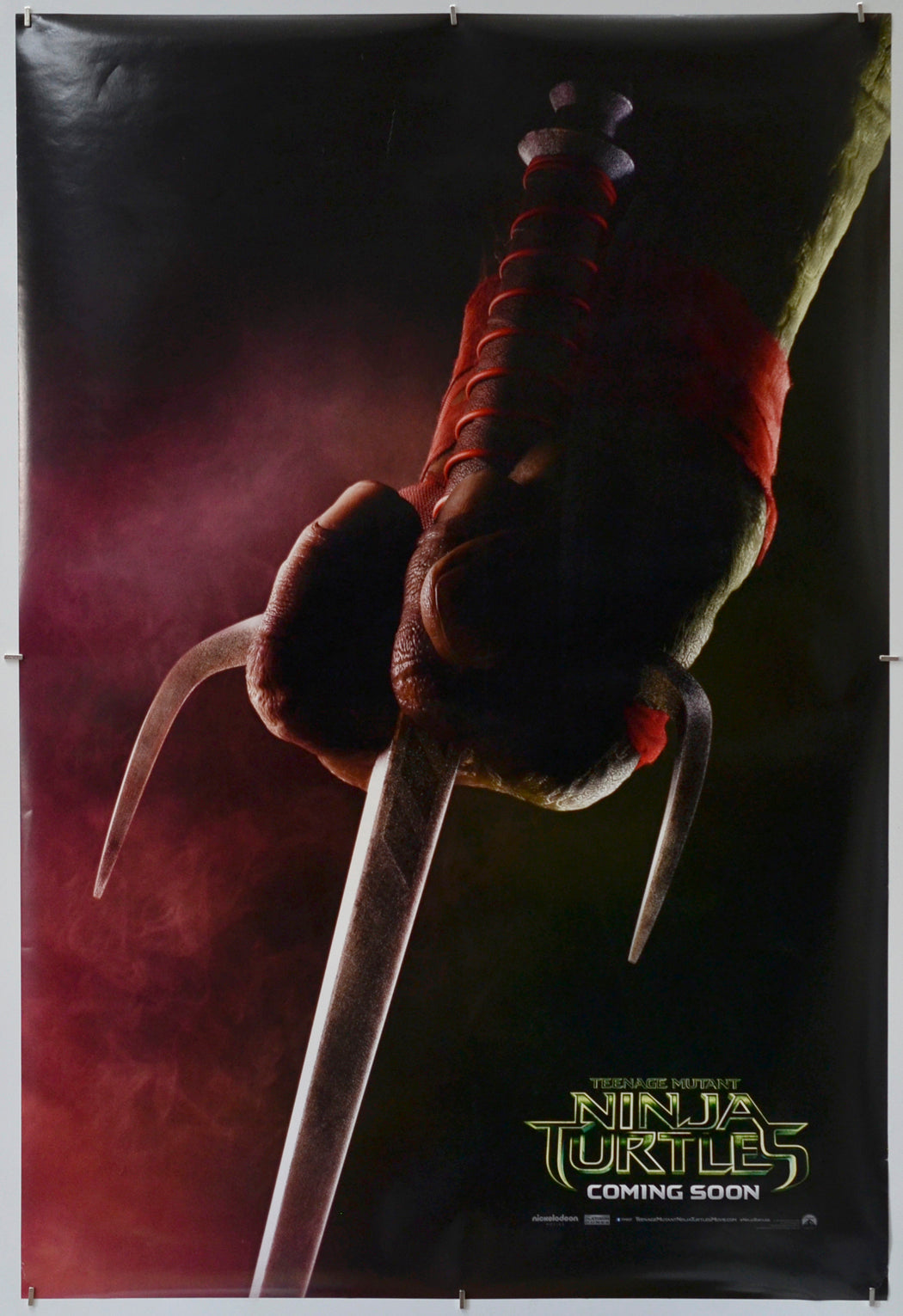 Teenage Mutant Ninja Turtles - Original One Sheet Poster - Film Poster - Movie Poster 