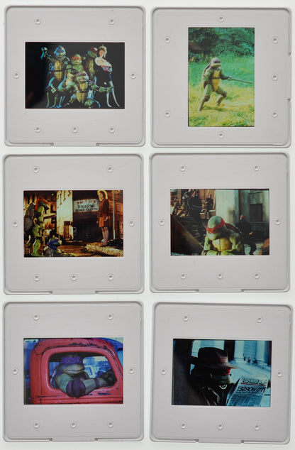 Teenage Mutant Ninja Turtles (Back of Slides) Original 35mm Slides - Cinema Press Slides