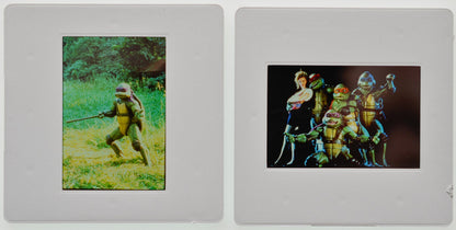 Teenage Mutant Ninja Turtles (Slides 1 and 2) Original 35mm Slides - Cinema Press Slides