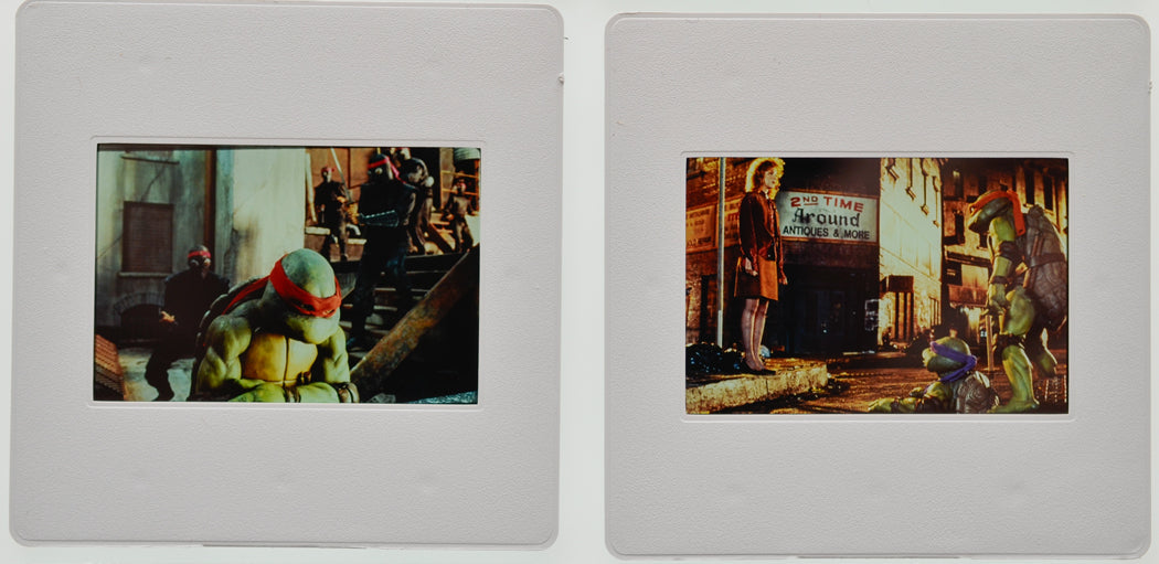 Teenage Mutant Ninja Turtles (Slides 3 and 4) Original 35mm Slides - Cinema Press Slides
