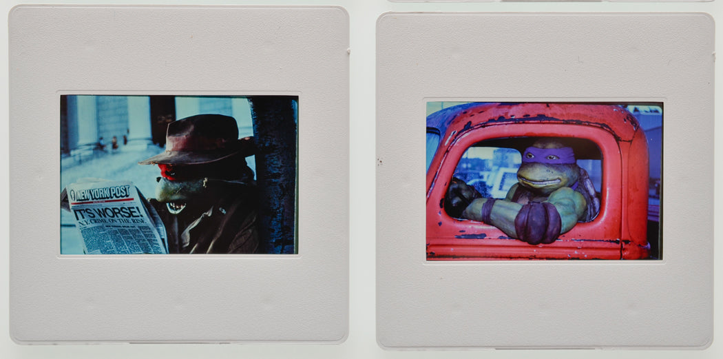 Teenage Mutant Ninja Turtles (Slides 5 and 6) Original 35mm Slides - Cinema Press Slides