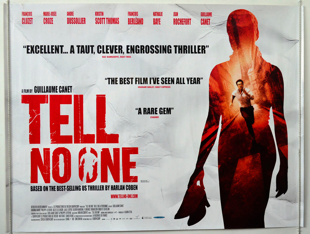 Tell No One  (a.k.a. Ne Le Dis À Personne)   Original British Quad Poster - Movie Poster