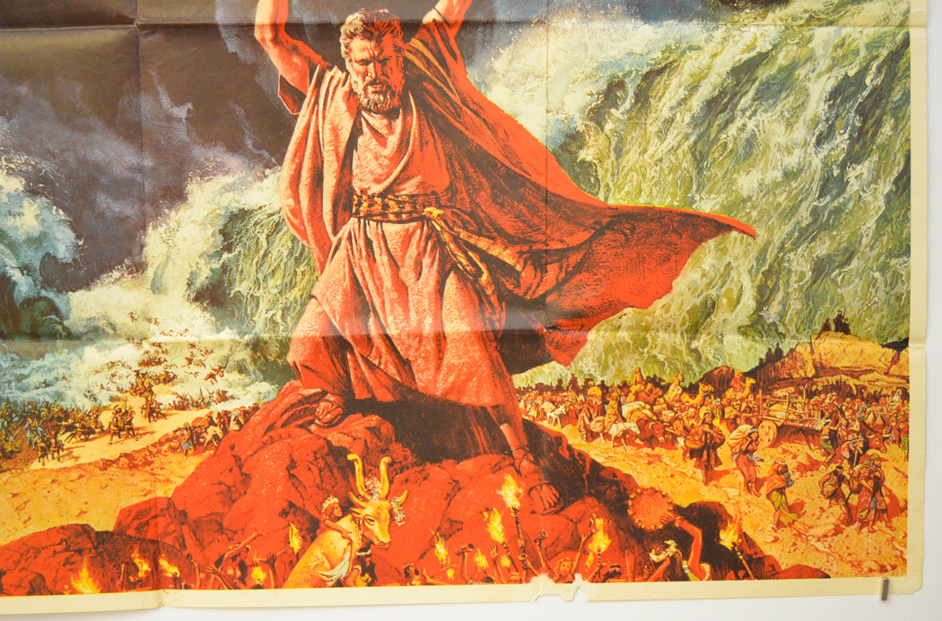 THE TEN COMMANDMENTS (Bottom Right) Cinema Quad Movie Poster 