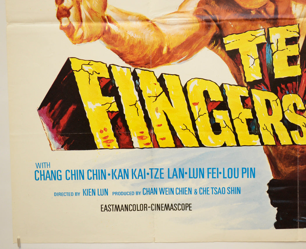 TEN FINGERS OF STEEL (Bottom Left) Cinema Quad Movie Poster 