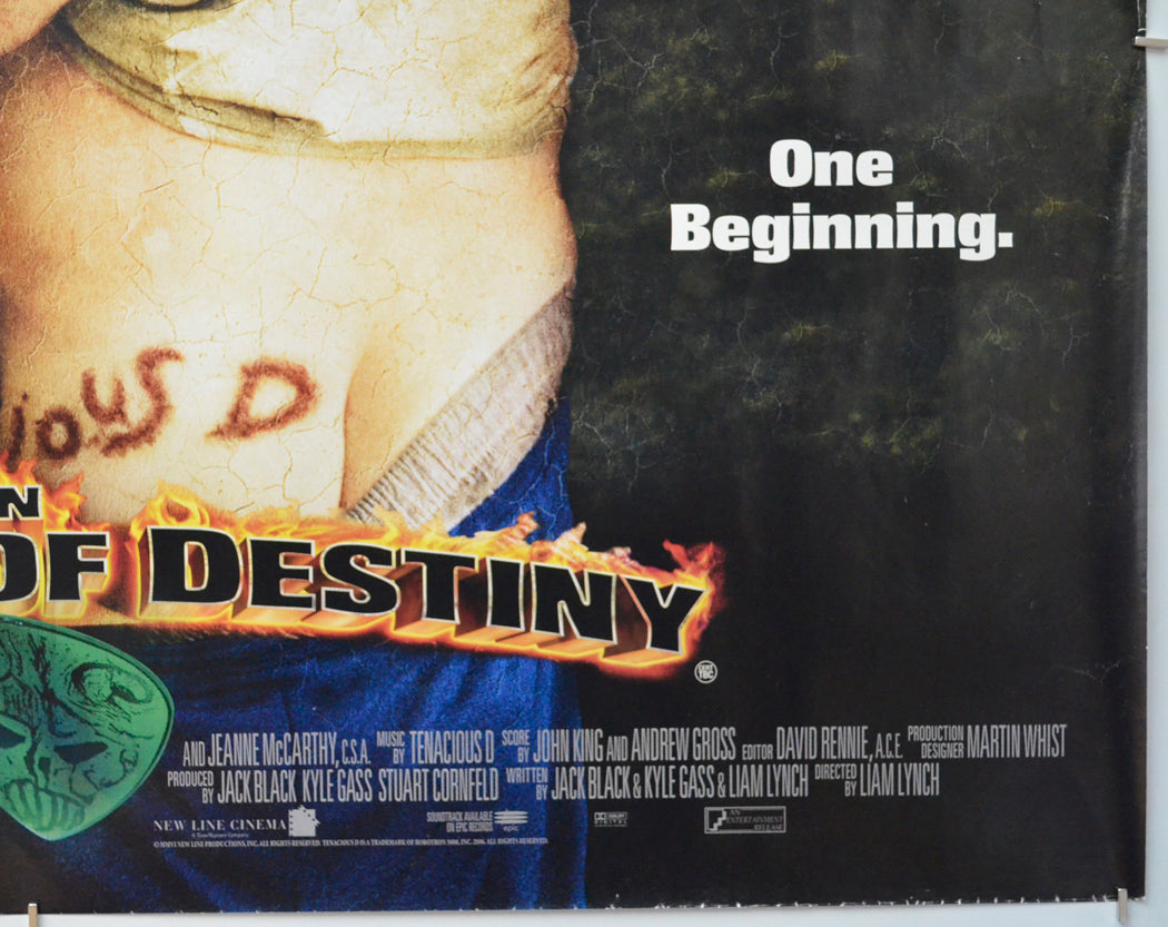 TENACIOUS D IN THE PICK OF DESTINY (Bottom Right) Cinema Quad Movie Poster 