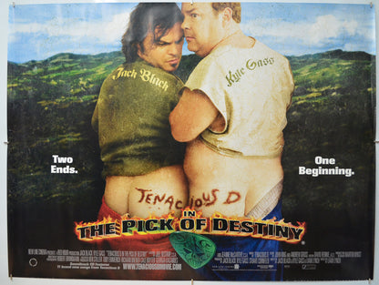 Tenacious D In The Pick Of Destiny Original Quad Poster - Film Poster - Movie Poster