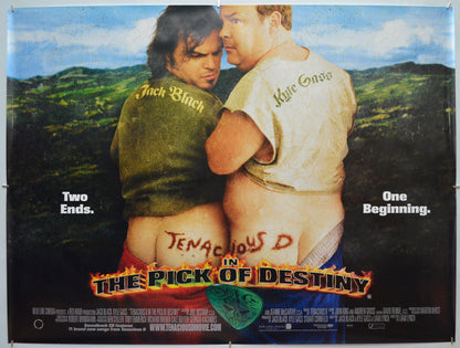 Tenacious D In The Pick Of Destiny - Original Quad Poster - Film Poster - Movie Poster