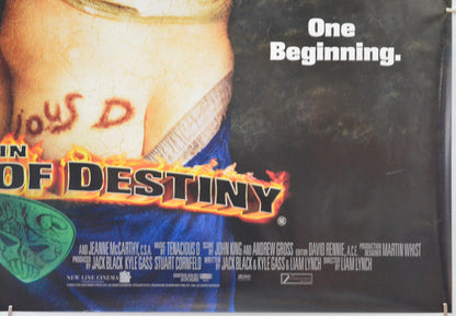 TENACIOUS D IN THE PICK OF DESTINY (Bottom Right) Cinema Quad Movie Poster 