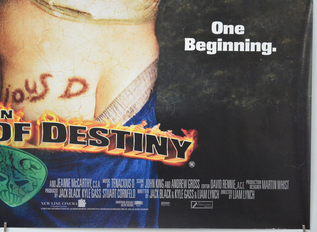 TENACIOUS D IN THE PICK OF DESTINY (Bottom Right) Cinema Quad Movie Poster 