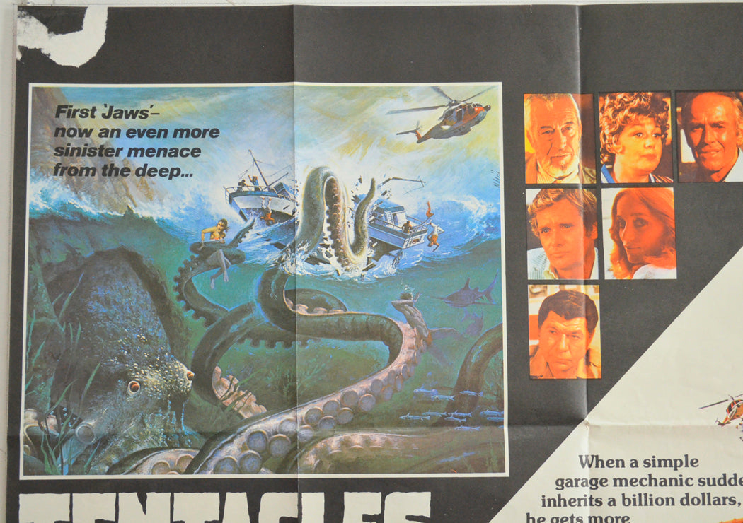 TENTACLES / MR. BILLION (Top Left) Cinema Quad Movie Poster 