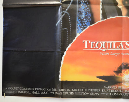 TEQUILA SUNRISE (Bottom Left) Cinema Quad Movie Poster 