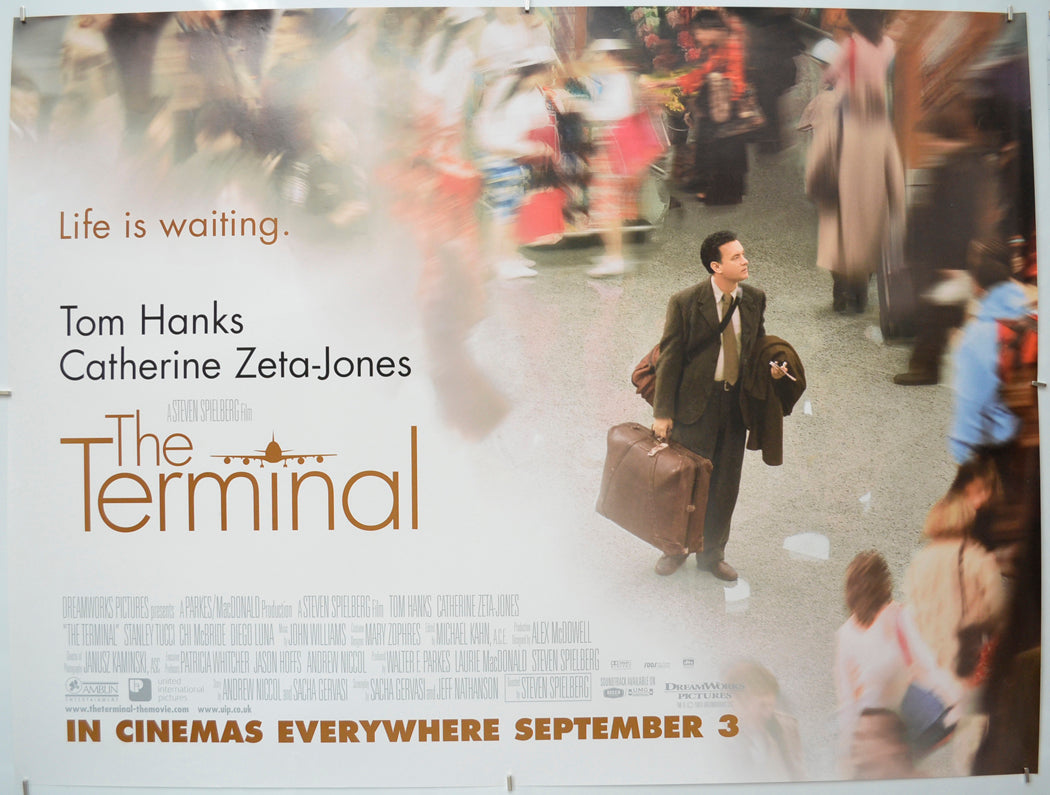 The Terminal  - Original Quad Poster - Film Poster - Movie Poster