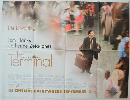 The Terminal   Original Quad Poster - Film Poster - Movie Poster 